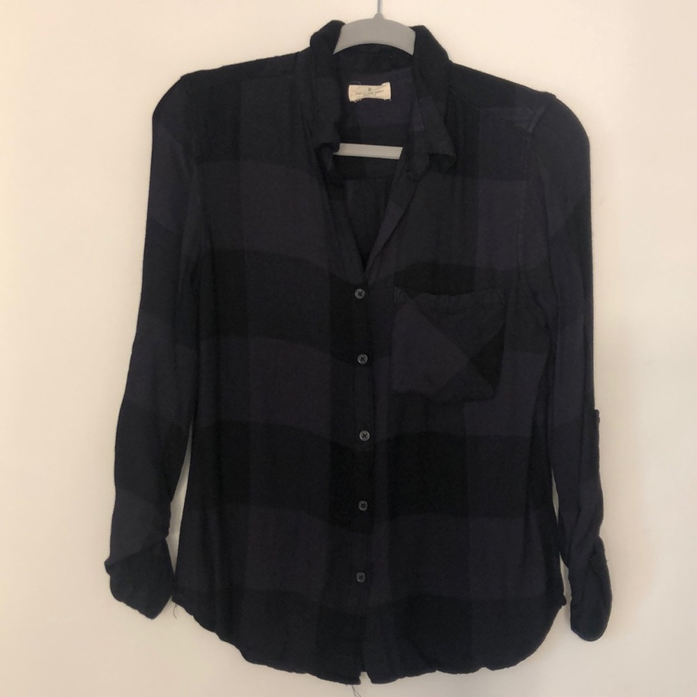 Plaid button up